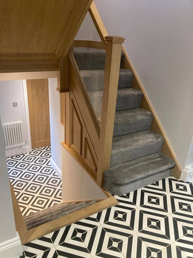 Staircase from the side