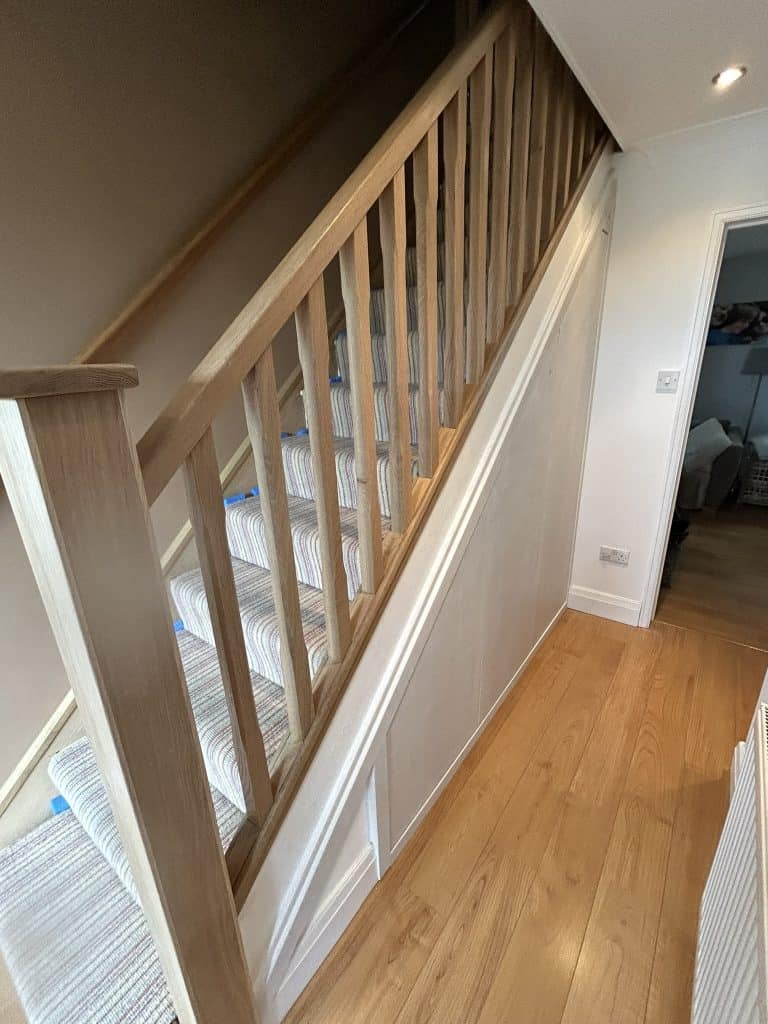 Staircase from downstairs