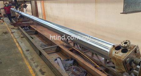 25m long shaft chrome metal plated