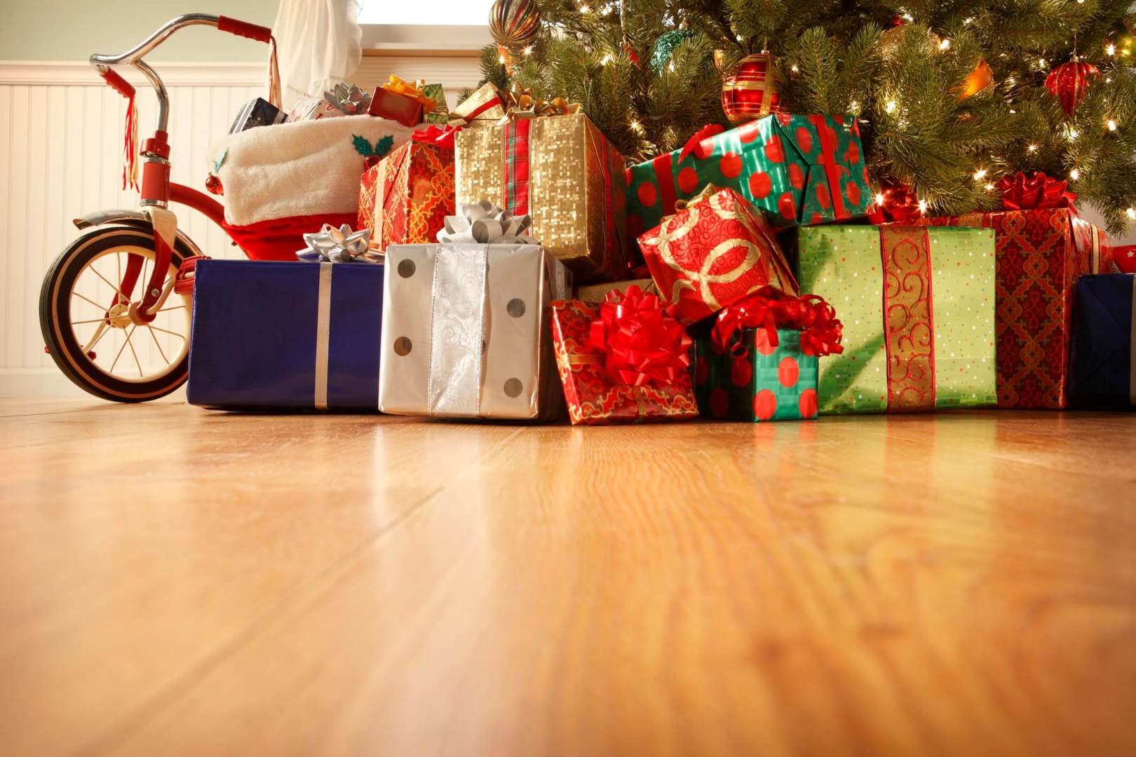 Presents Under the Christmas Tree Insurance Christmas