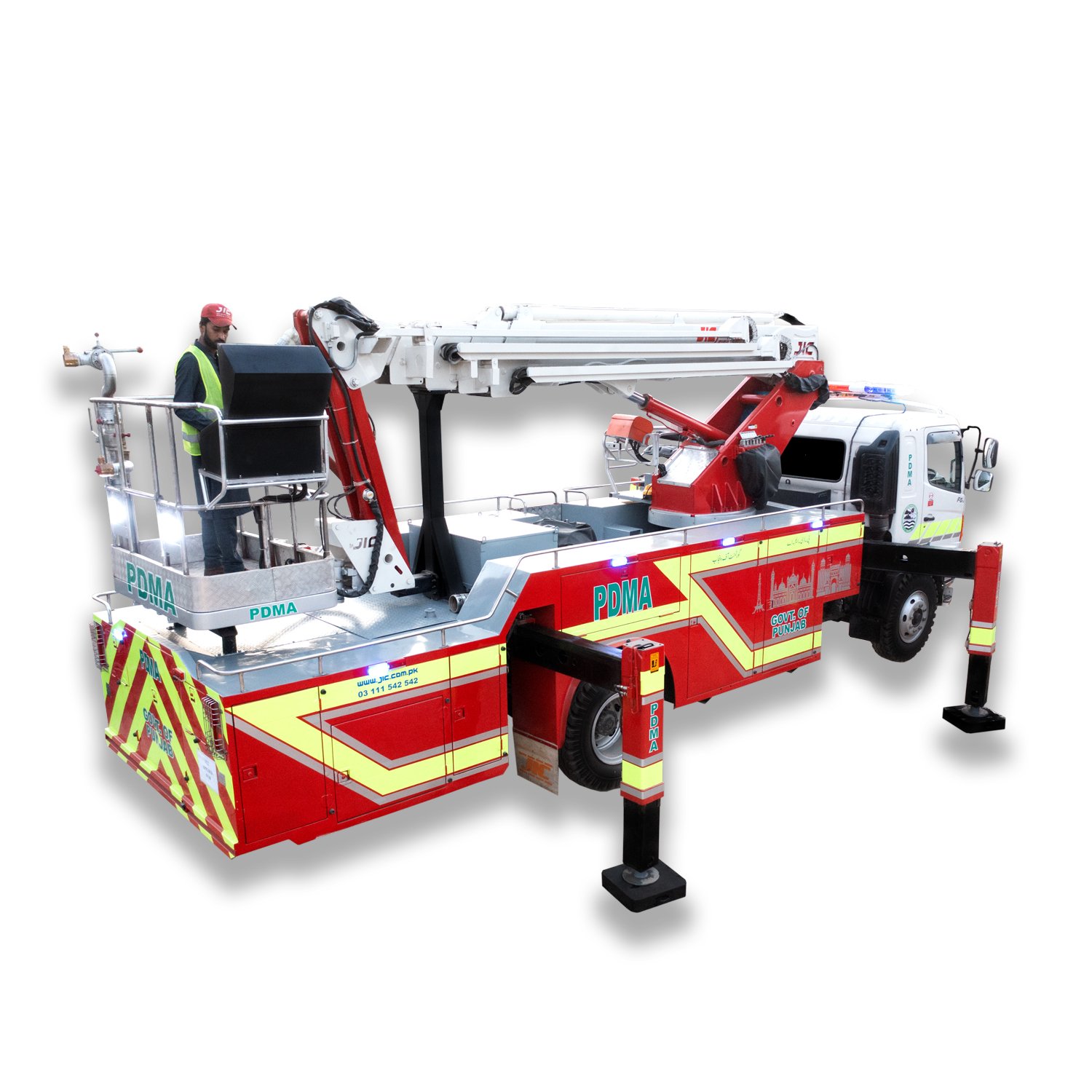 Fire Ladder Aerial Lift - Jpf-F - Image 2
