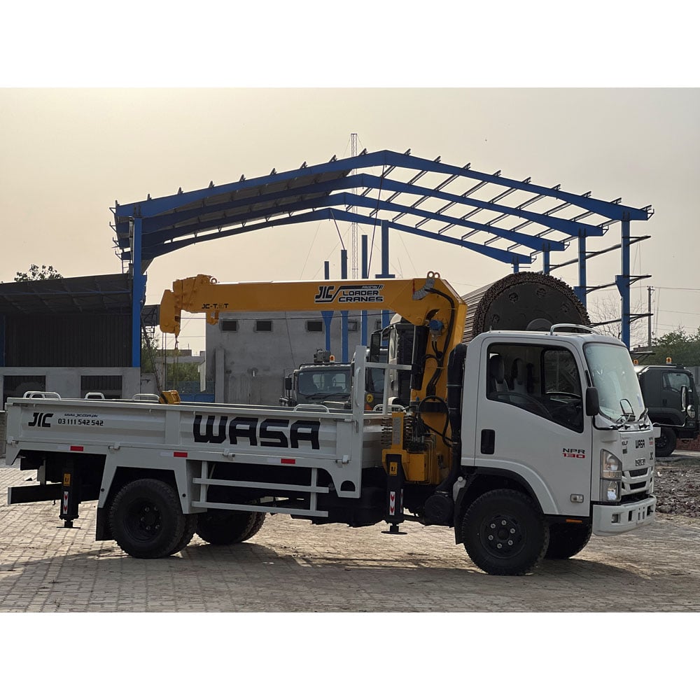 Truck Crane With Telescopic Boom | Javaid Industrial Company Pvt Limited | Jic Pakistan