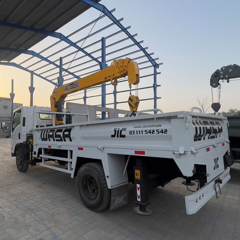 Truck Crane With Telescopic Boom | Javaid Industrial Company Pvt Limited | Jic Pakistan