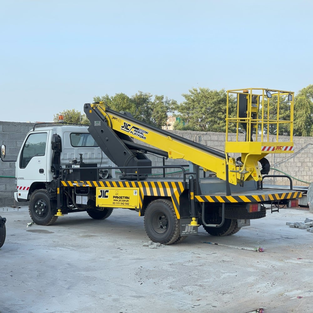 Aerial Platform - Telescopic Jpf-T | Javaid Industrial Company Pvt Limited | Jic Pakistan