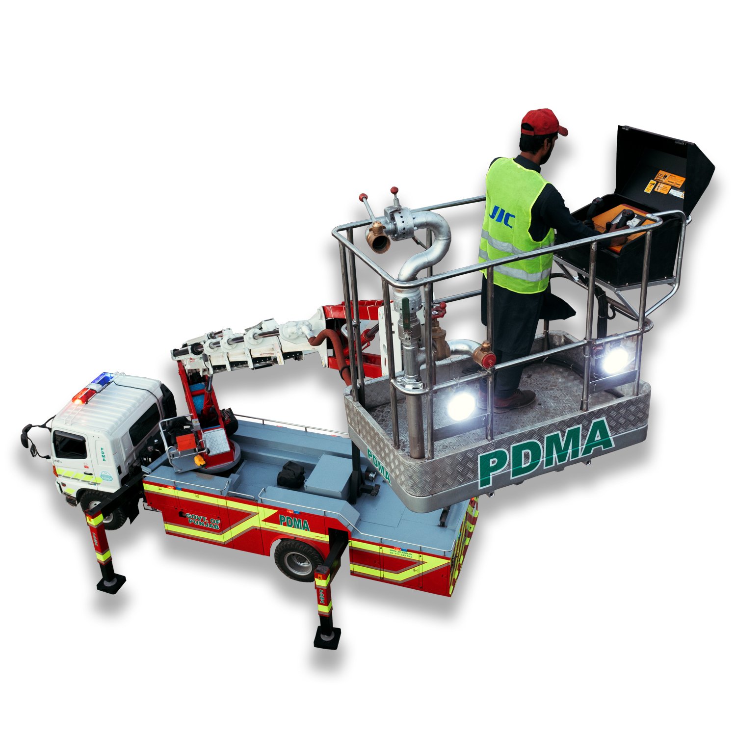 Fire Ladder Aerial Lift - Jpf-F - Image 1