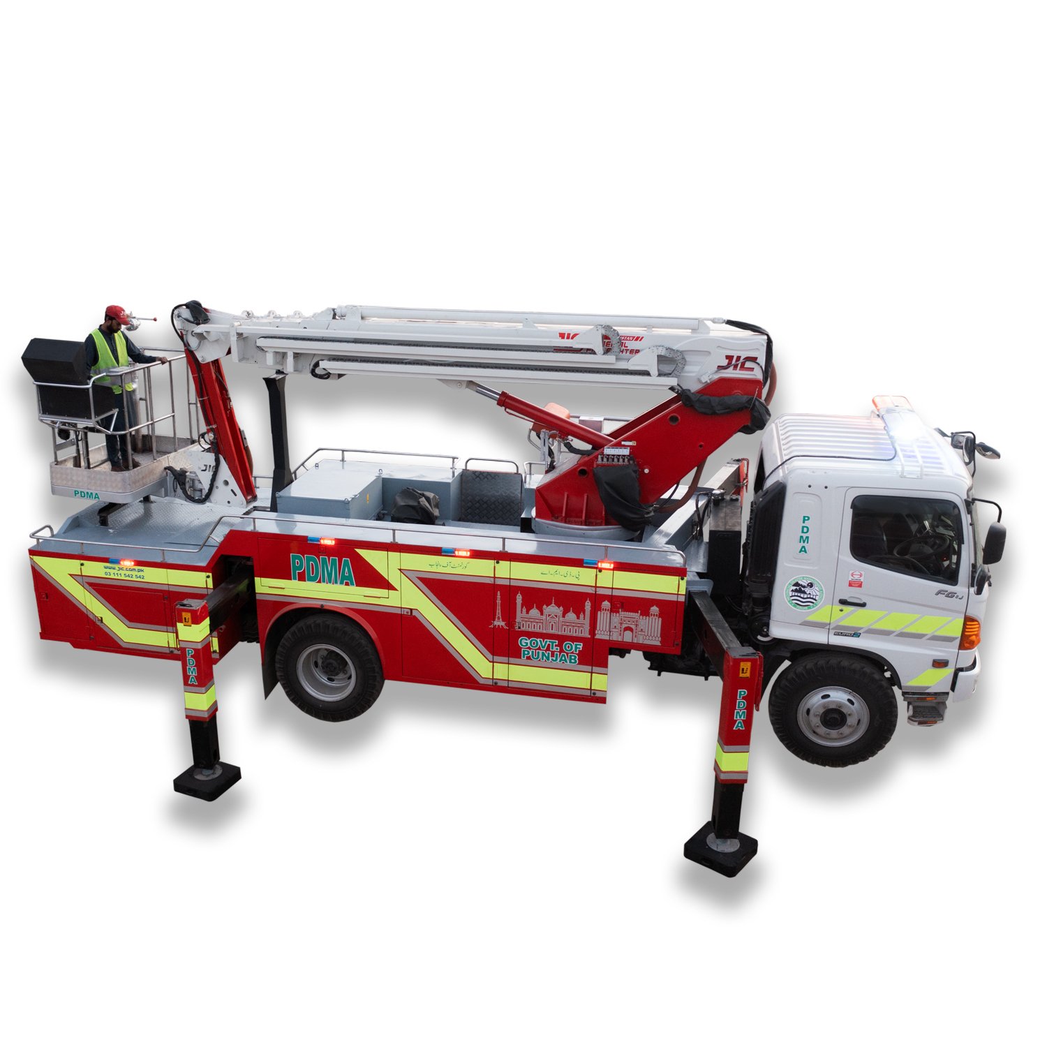 Fire Ladder Aerial Lift - Jpf-F - Image 3