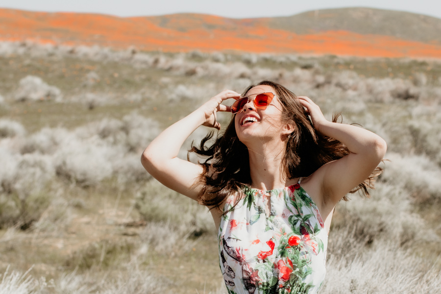 6G4A5802 poppy fields, beautiful girl in flower fields, high school senior portraits, Lancaster poppies