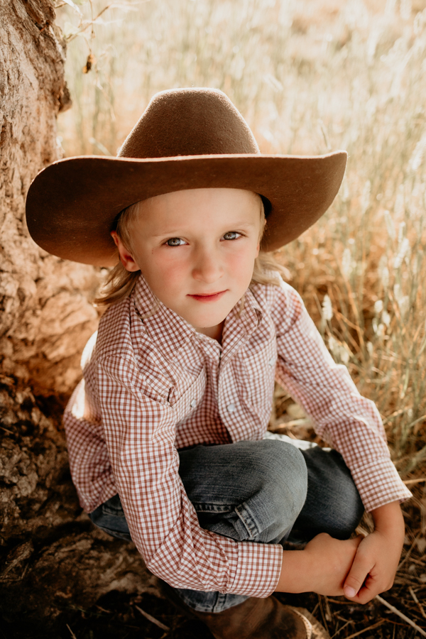 6G4A3262 Little cowboy portrait