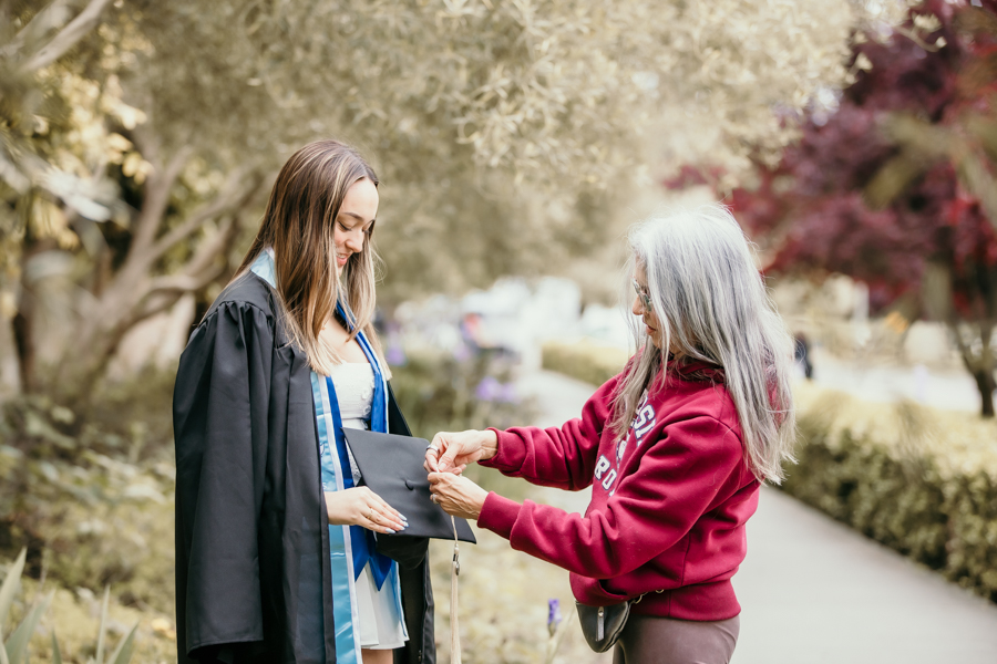 6G4A3064 college graduation, graduation portraits, Sonoma State University
