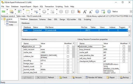 sqlite