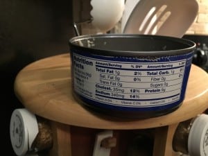 I used 2 cans of white meat chicken