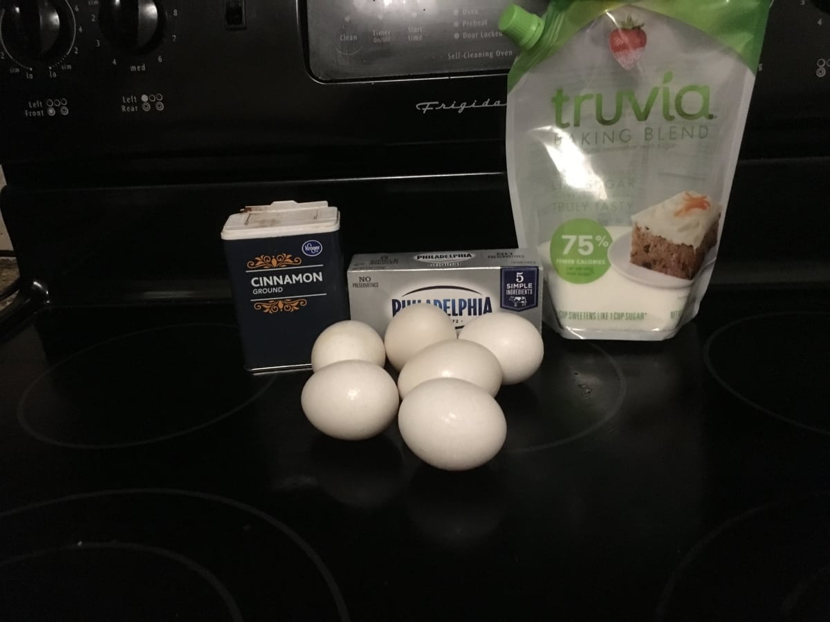 Optimized-Ingredients for low carb egg fast crepes