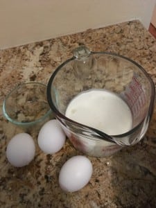 The egg ingredients