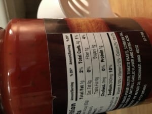 The sauce I used had 3 net carbs