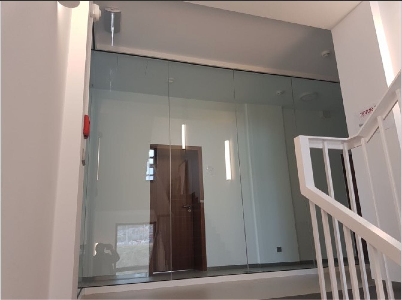 Réalisation Fire glass Pfp luxembourg