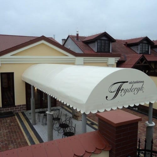 Ogródki restauracyjne i zadaszenia