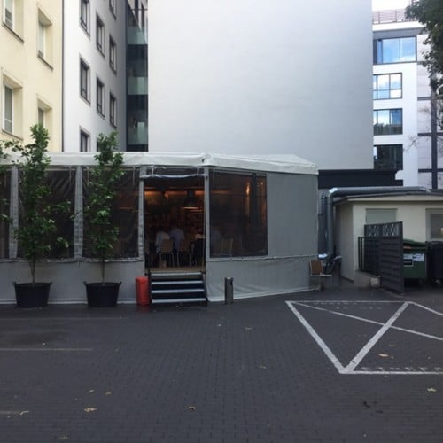 Ogródki restauracyjne i zadaszenia