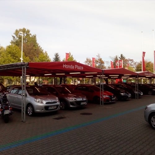 Ogródki restauracyjne i zadaszenia