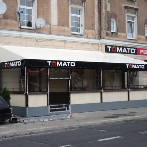 Ogródki restauracyjne i zadaszenia