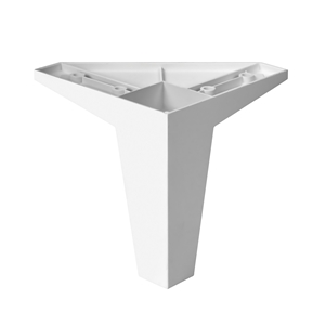 pied meuble abs design blanc ap1601