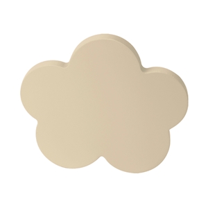 Ofertas - pomos tirador nube mueble bebe madera lacada beige claro o arena 95mm