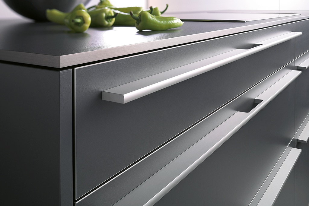 Les tendances - tiradores cocina aluminio