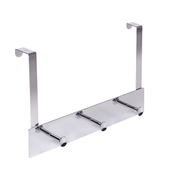 Ofertas - percha sobrepuerta base cromo 3 pomos cromo patere porte base chrome 3 boutons chrome MOD 9601