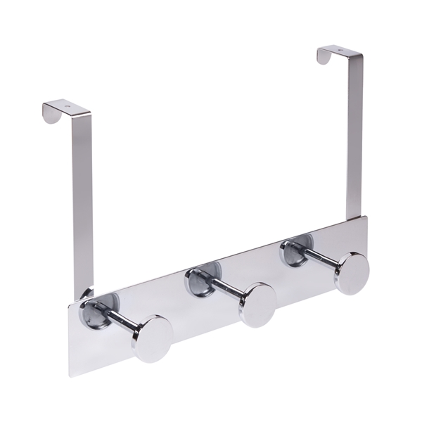 Ofertas - percha sobrepuerta base cromo 3 pomos cromo patere porte base chrome 3 boutons chrome MOD 9600