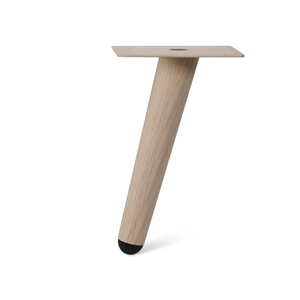pied metal conique incline 150mm finition hetre natural meuble nordique scandinave pied metal conique incline 150mm finition hetre natural meuble nordique scandinave