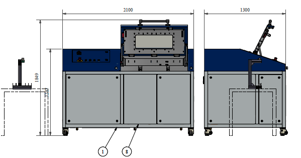 Burst Test Rig for Airbag Inflators