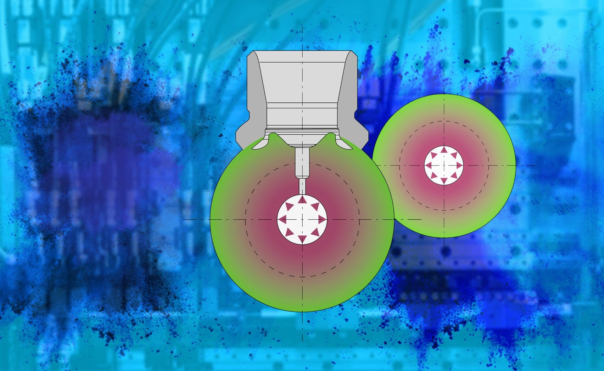 graphique du processus d'autofrettage sous pression