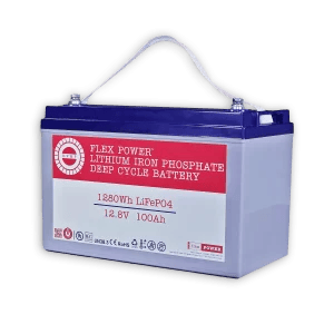 12.8V 100AH LiFePO4 Deep-Cycle Battery