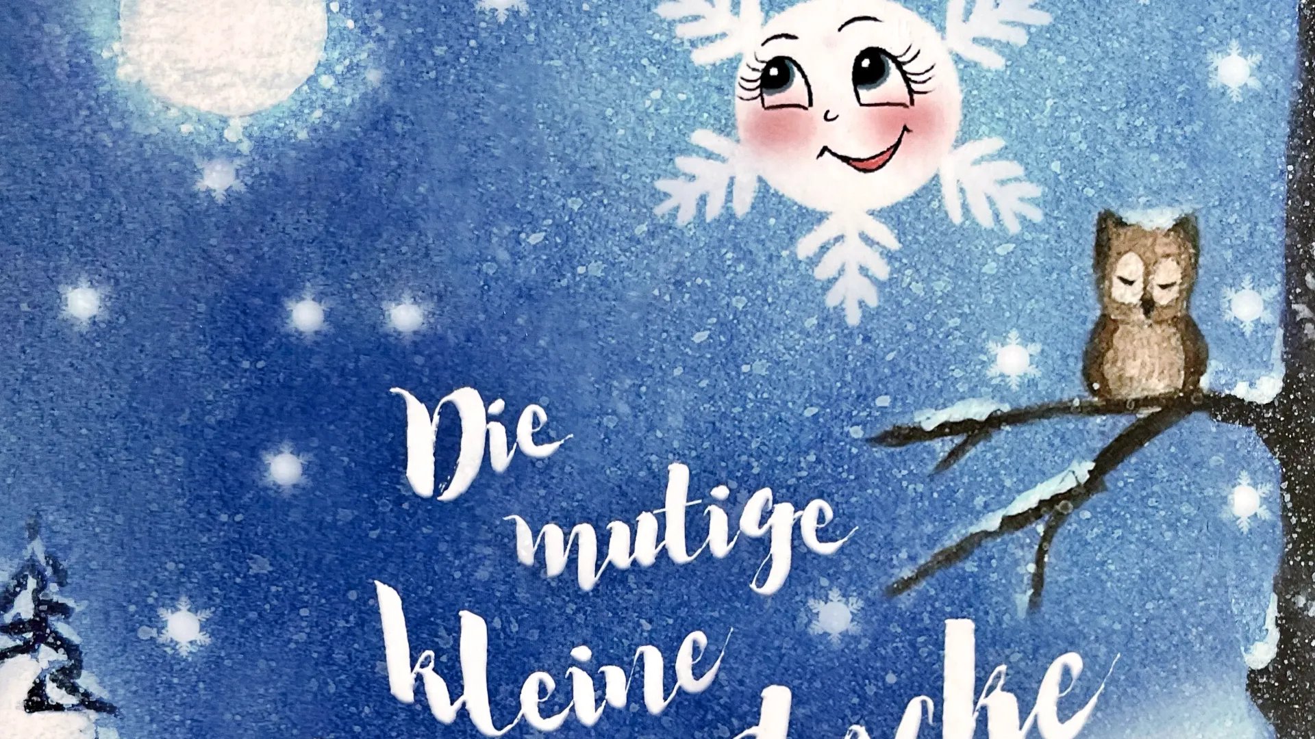 Die mutige kleine Schneeflocke