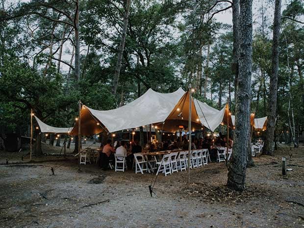 Stretchtent Verhuur Twente: Stretchtent 6,5 x 12 meter