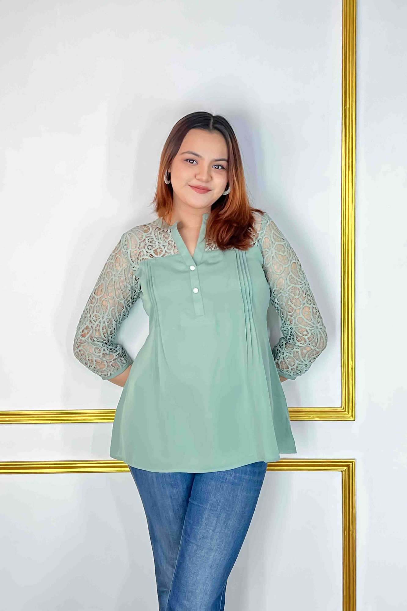 Premium Dubai Cherry Western Short Tops for Women &ndash; Stylish & Comfortable