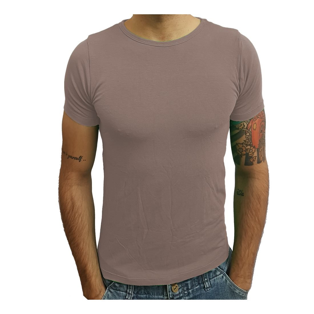 Camiseta Básica Baby Look Masculina Manga curta - Imagem 18