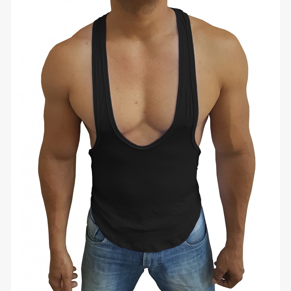 Camiseta Básica Regata Masculina Tank 05 Bodybuilding