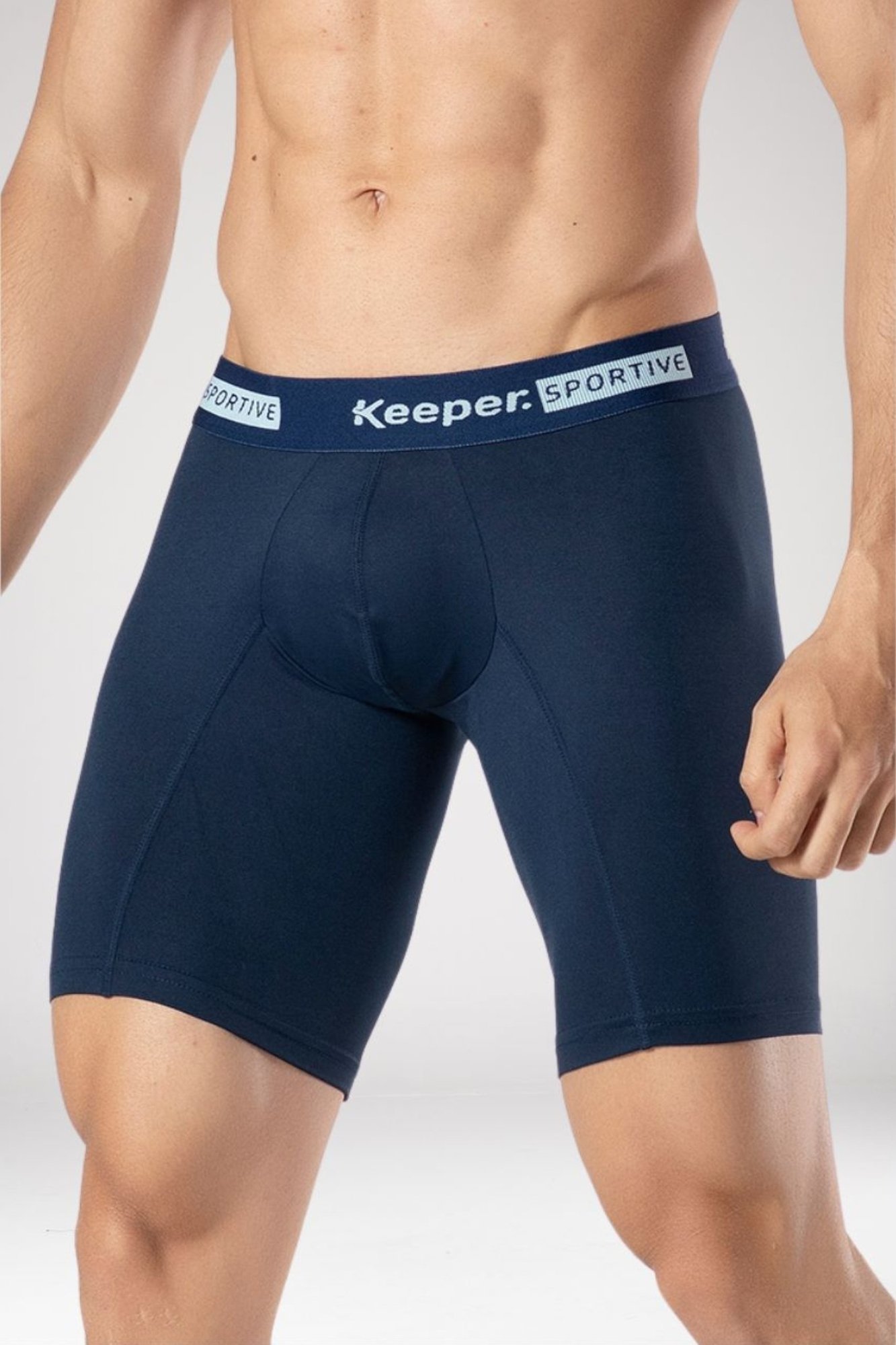 Boxer Microfibra Long Leg Esportiva Keeper 706 - Imagem 2