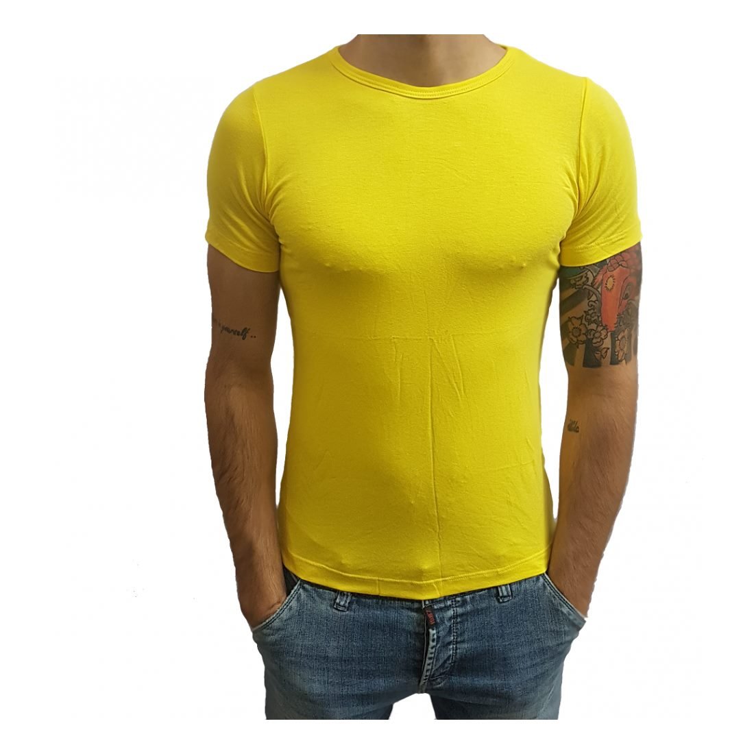 Camiseta Básica Baby Look Masculina Manga curta - Imagem 3