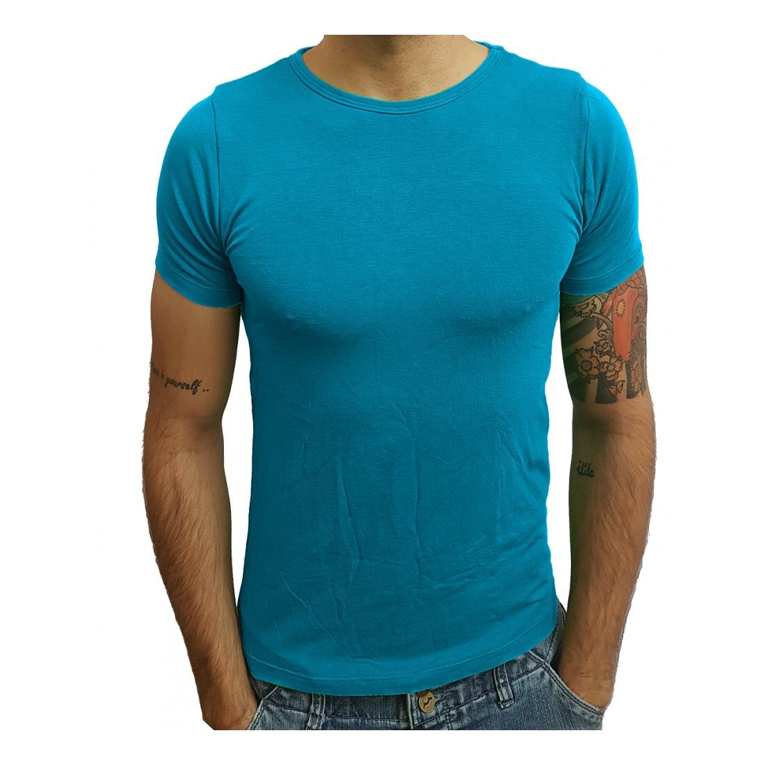 Camiseta Básica Baby Look Masculina Manga curta - Imagem 21