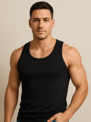 Camiseta Masculino Estilo Americana Regata Tank07 Sjons