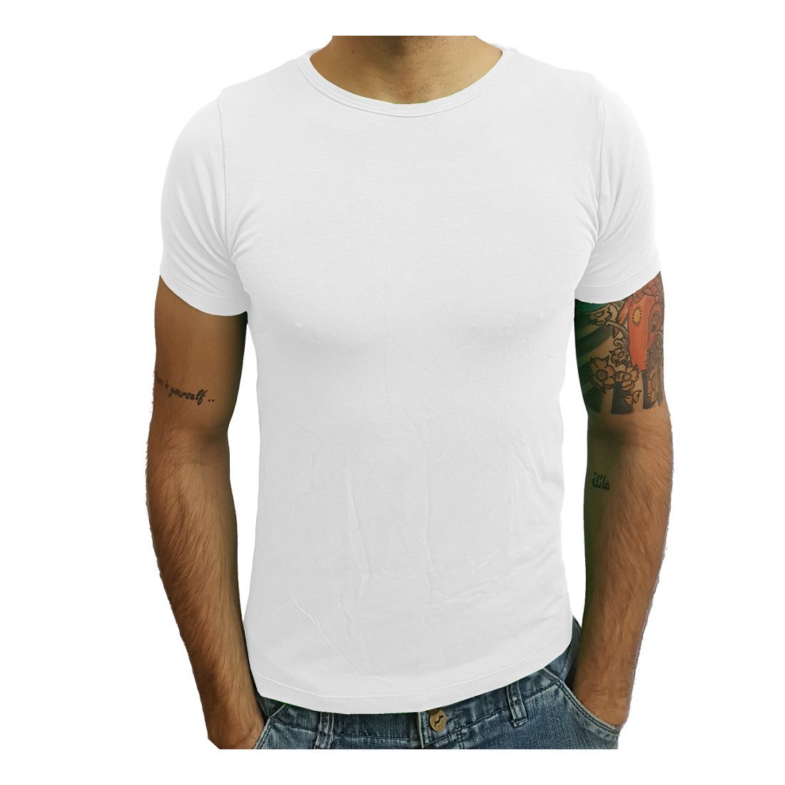 Camiseta Básica Baby Look Masculina Manga curta - Imagem 19