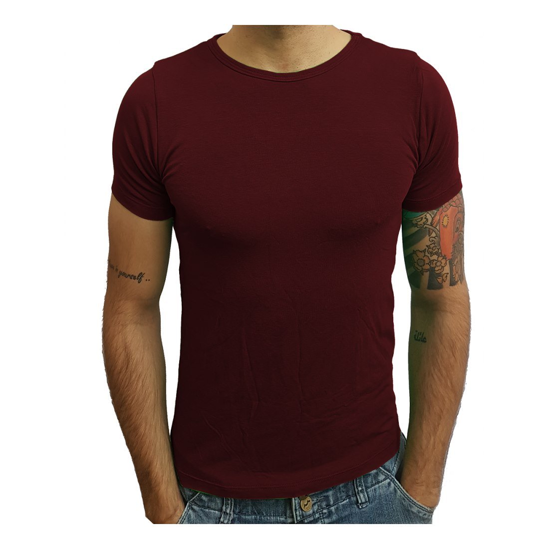 Camiseta Básica Baby Look Masculina Manga curta - Imagem 2