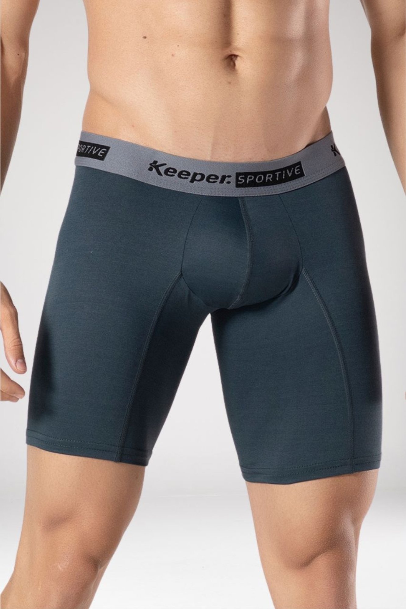 Boxer Microfibra Long Leg Esportiva Keeper 706 - Imagem 3