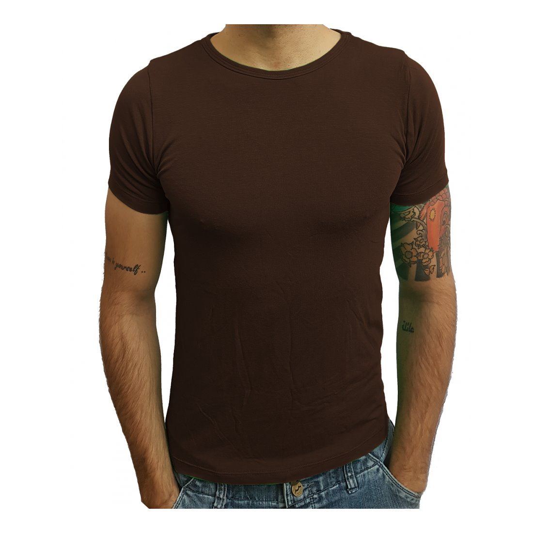 Camiseta Básica Baby Look Masculina Manga curta - Imagem 12