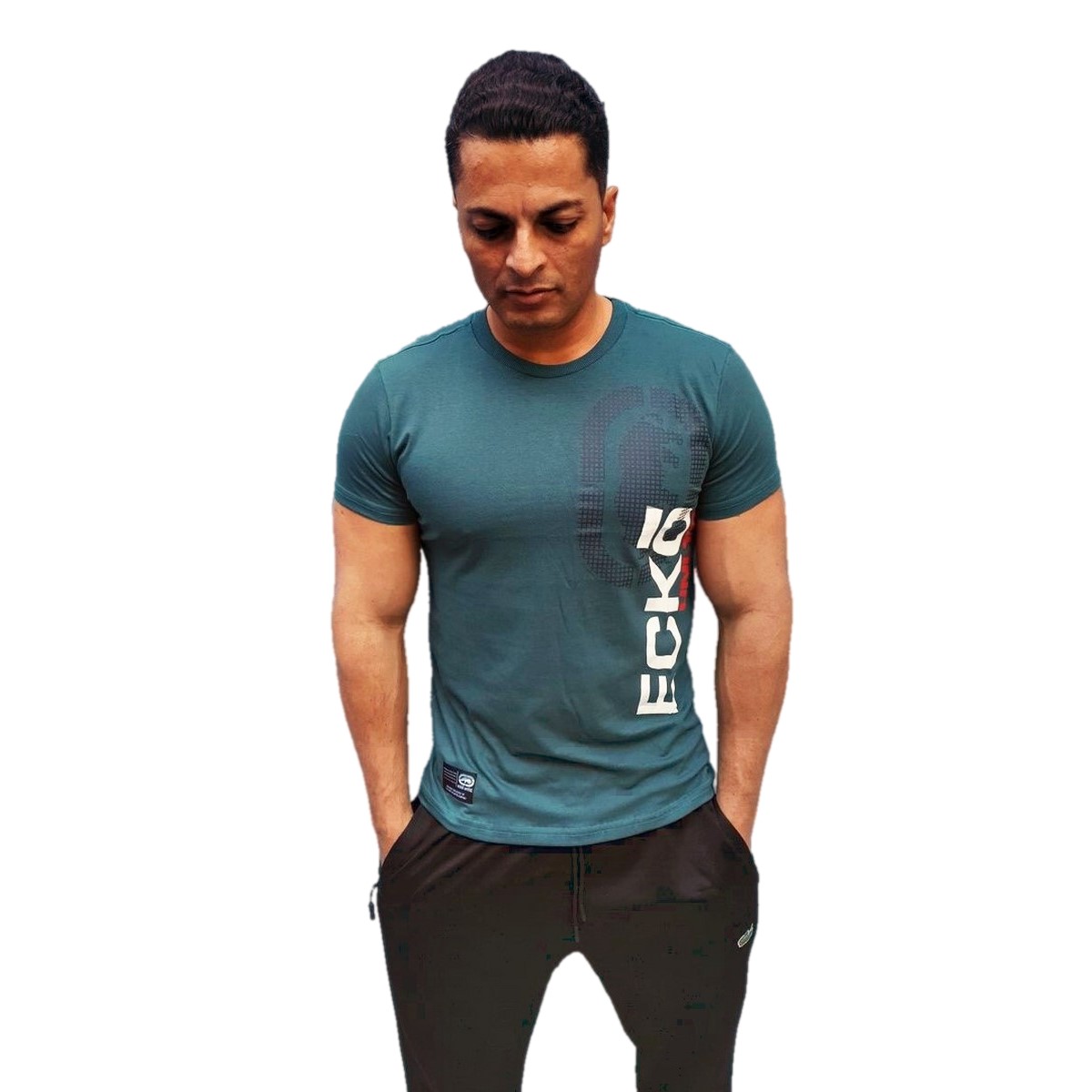 Camiseta Masculina Eckõ Unltd Estampada Manga Curta U082A