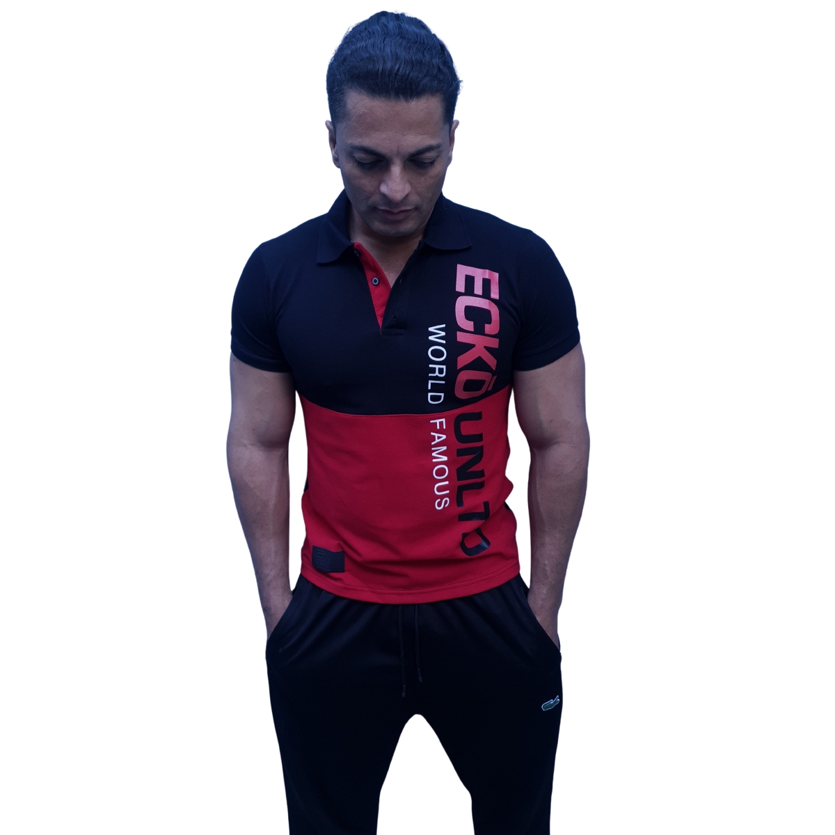 Camiseta Masculina Eckõ Unltd Polo Piquet Manga Curta K112A