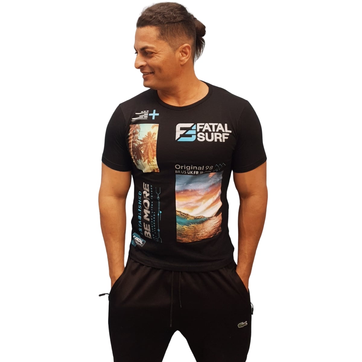 Camiseta Masculina Fatal Surf Estampada Manga Curta 27029