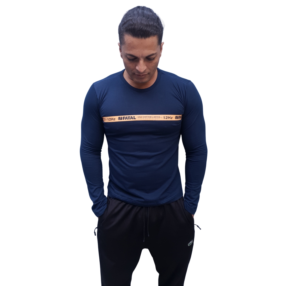 Camiseta Masculina Fatal Surf Estampada Manga Longa 26743