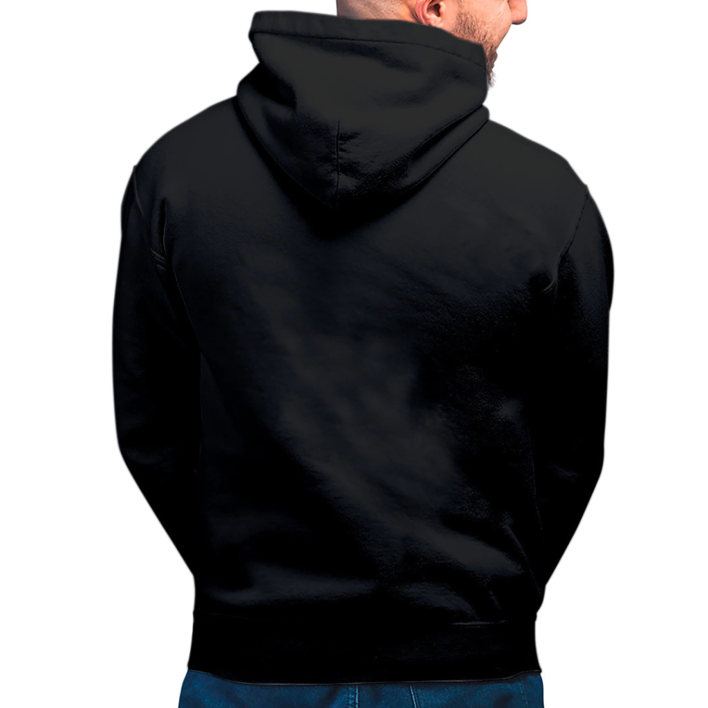 Moletom Canguru Masculino Preto Blusa para Inverno - Imagem 2